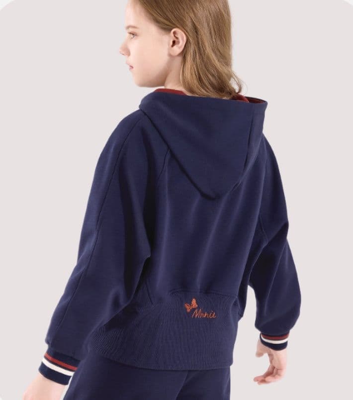 スポーツウェア キッズ ゆったり快適ジップアップセットアップ
