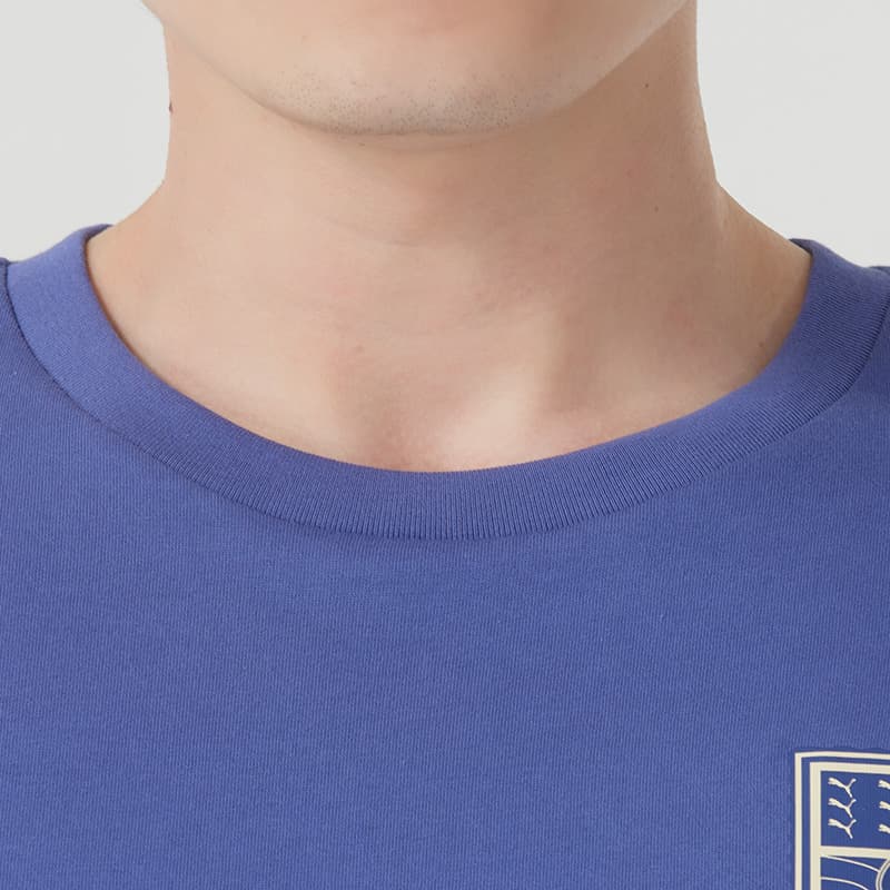 スポーツウェア 紋章入り半袖アスリートシャツ