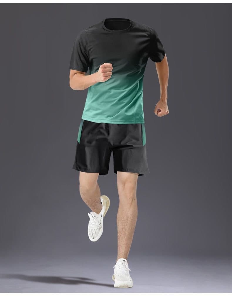 スポーツウェア グラデーション ランニングセット