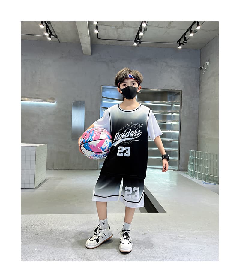 スポーツウェア 青春バスケットユニフォームセット