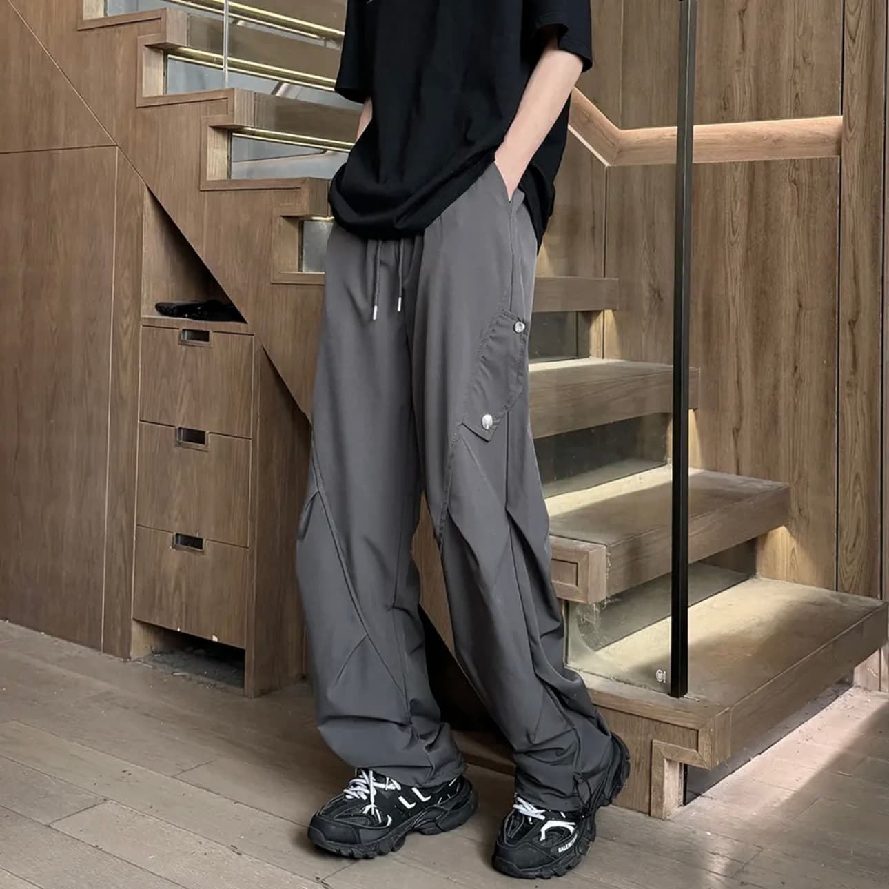 スポーツウェア メンズ アーバンカーゴストレートパンツ