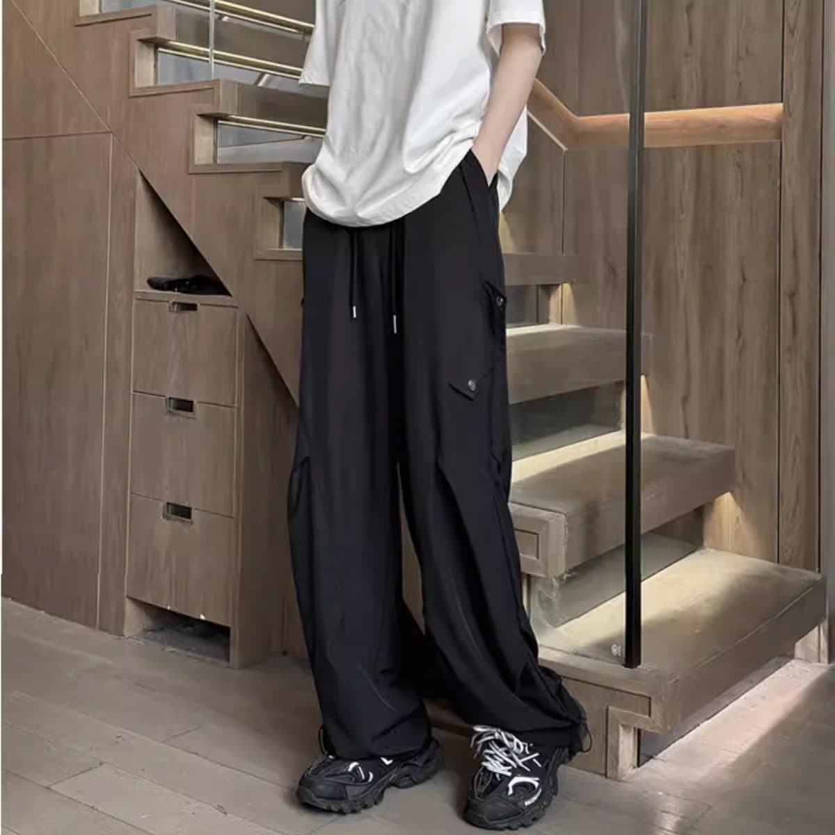 スポーツウェア メンズ アーバンカーゴストレートパンツ
